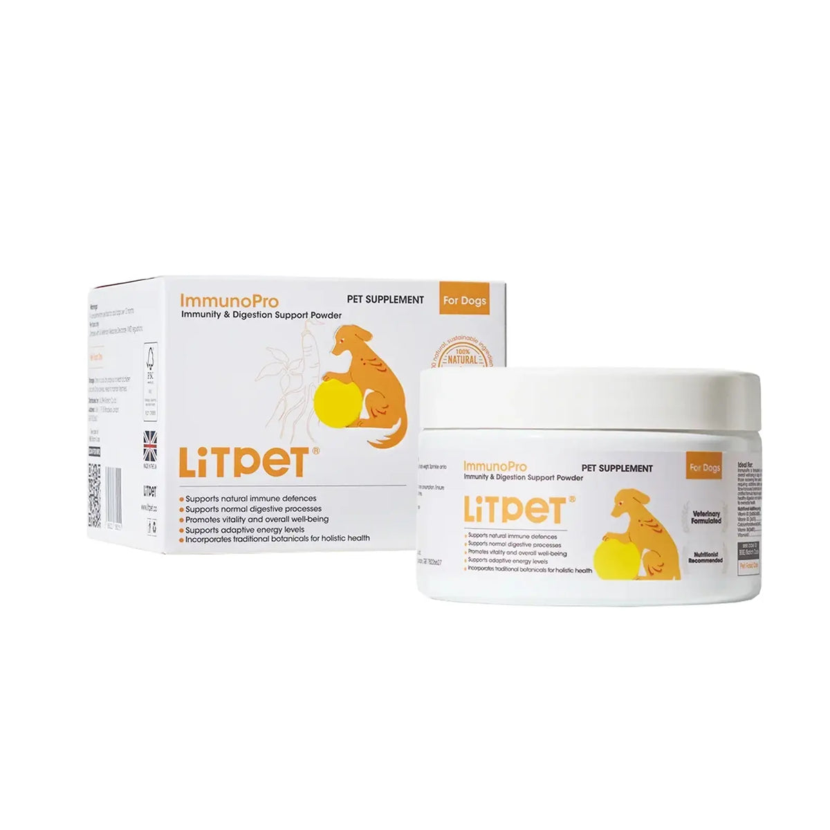 LitPet - ImmunoPro Powder Immune & Digestive Support for Dogs