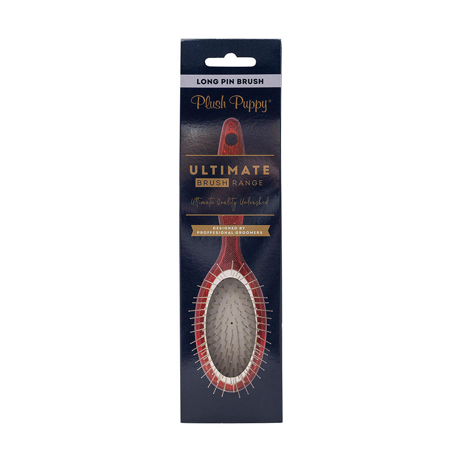 Plush Puppy Ultimate Long Pin Brush Ultimate Grooming Brush