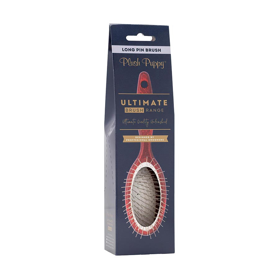 Plush Puppy Ultimate Long Pin Brush Ultimate Grooming Brush