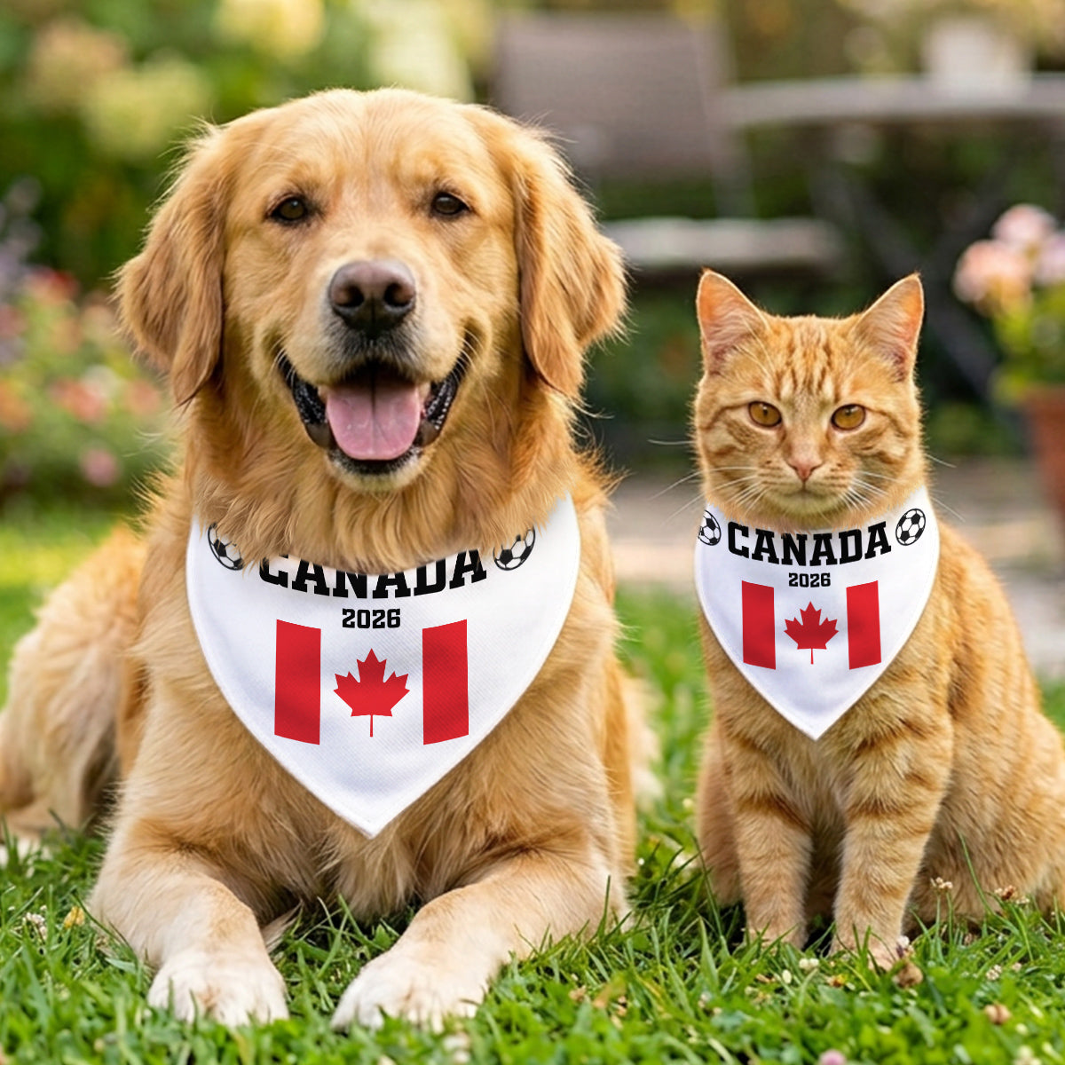 One Dream One Cup 2026 - Personalized Pet Bandana