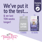 Trouble and Trix Odour Neutralising Clumping Cat Litter Lavender Scent