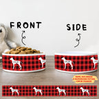 Dog Bowl - Personalized Ceramic Pet Bowl