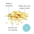 The Pet Project Natural Dog Treats Yoghurt Drops 250g