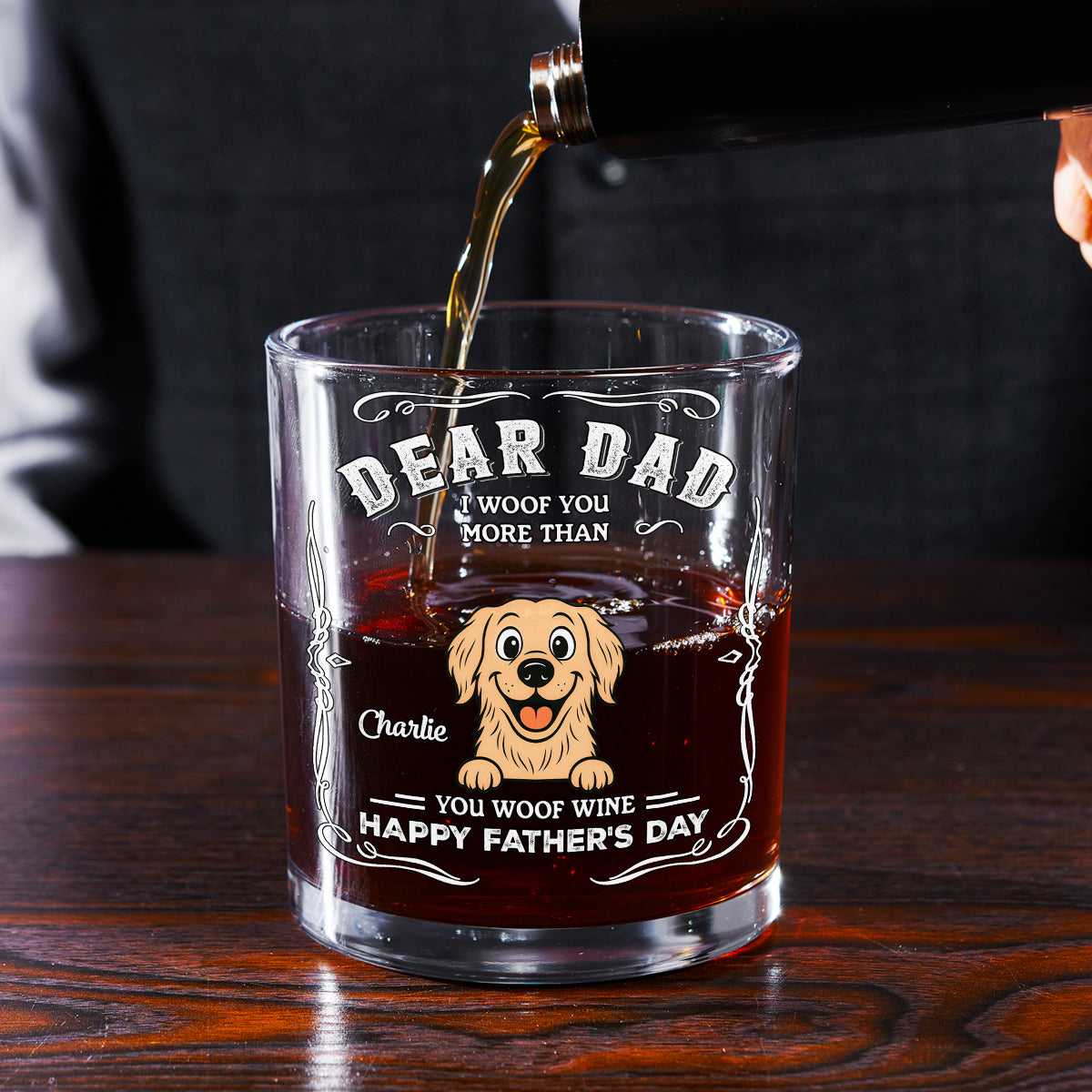 More Than You Woof Wine - Personalized Whiskey Glass