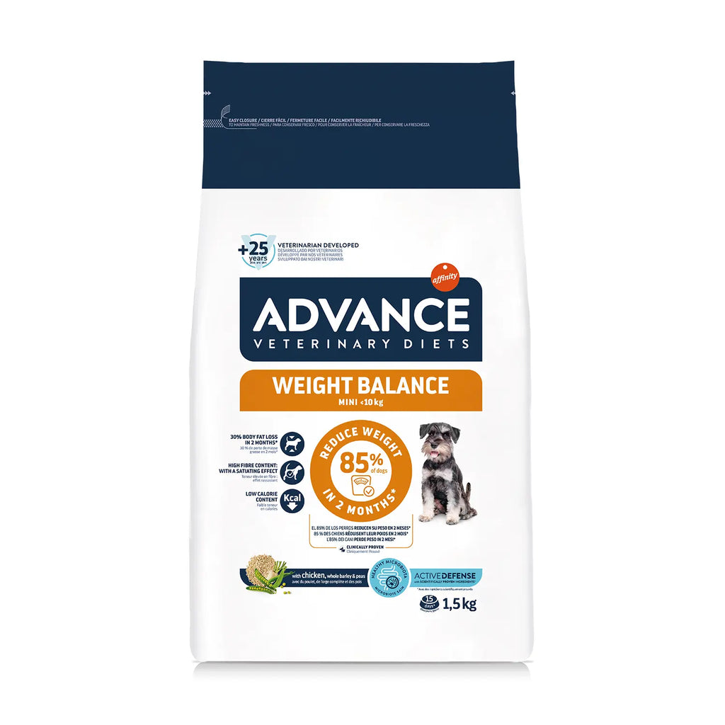 Advance - Veterinary Diets Series For Dogs - Weight Balance (Mini Breed)