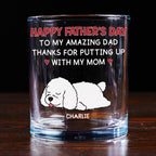 Putting Up With Version 2 - Personalized Whiskey Glass