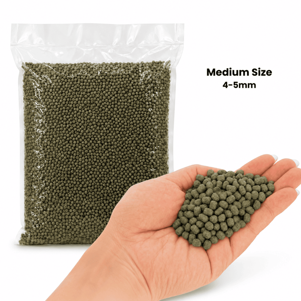 NF Fish Feed (Green Pellet) Small/Medium 1kg