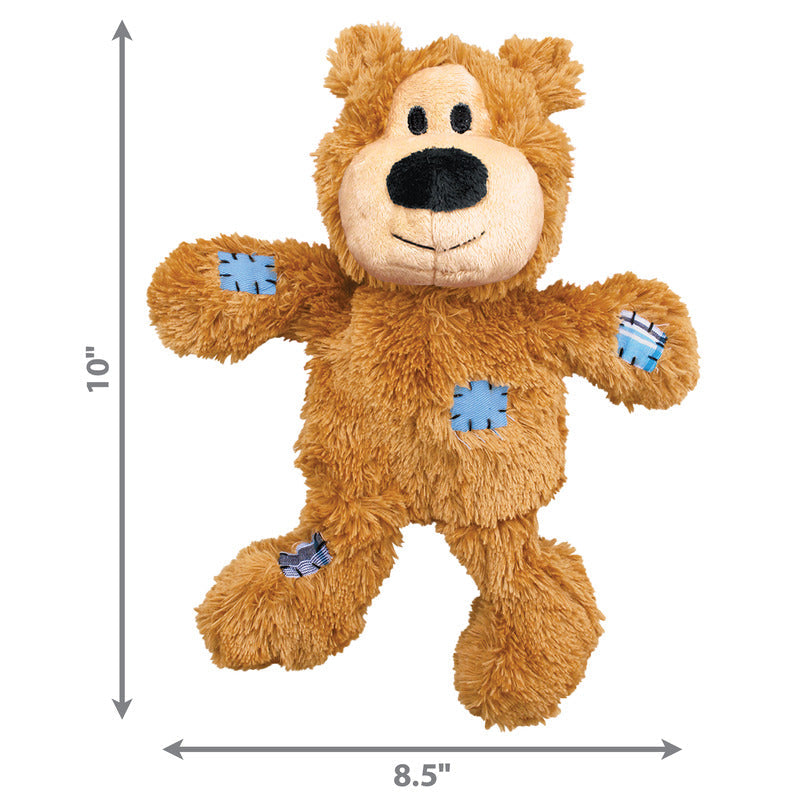 KONG Dog Toys Wild Knots Bear Assorted