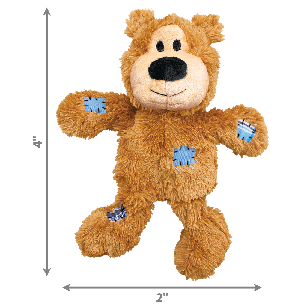 KONG Dog Toys Wild Knots Bear Assorted