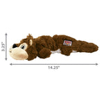 KONG Dog Toys Scrunch Knots Squirrel