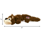 KONG Dog Toys Scrunch Knots Squirrel