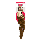 KONG Dog Toys Scrunch Knots Squirrel
