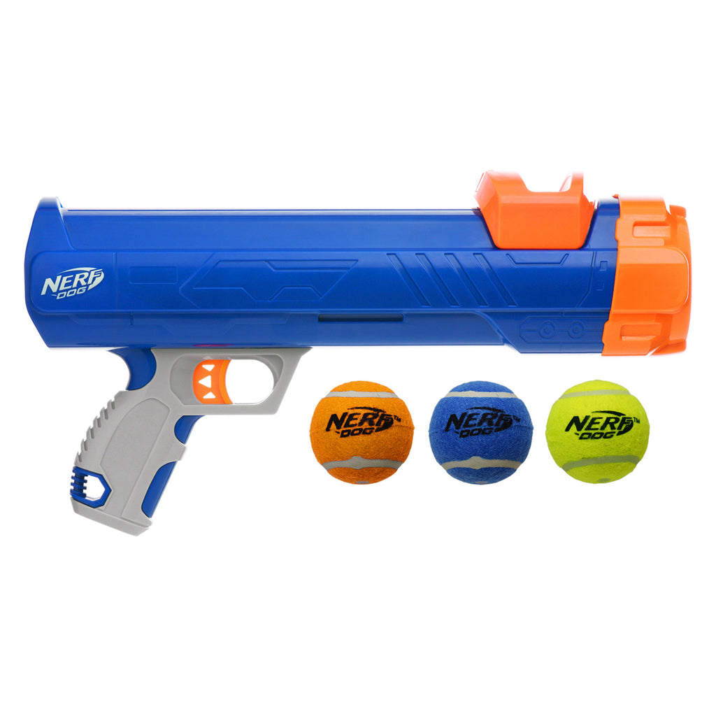 Nerf Dog Toy - Tennis Ball Blaster Set 30cm