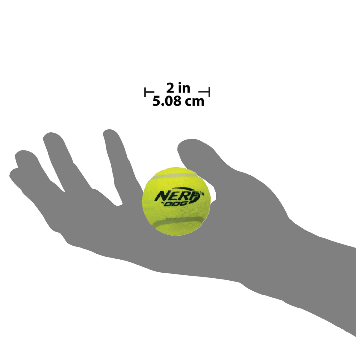 Nerf Dog Toy - Tennis Ball Blaster Set 30cm
