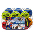 Nerf Dog Toy - Squeak Tennis Balls 6.25cm 12-Pack