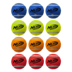 Nerf Dog Toy - Squeak Tennis Balls 6.25cm 12-Pack