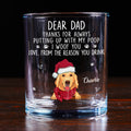 Reason You Drink - Personalized Whiskey Glass