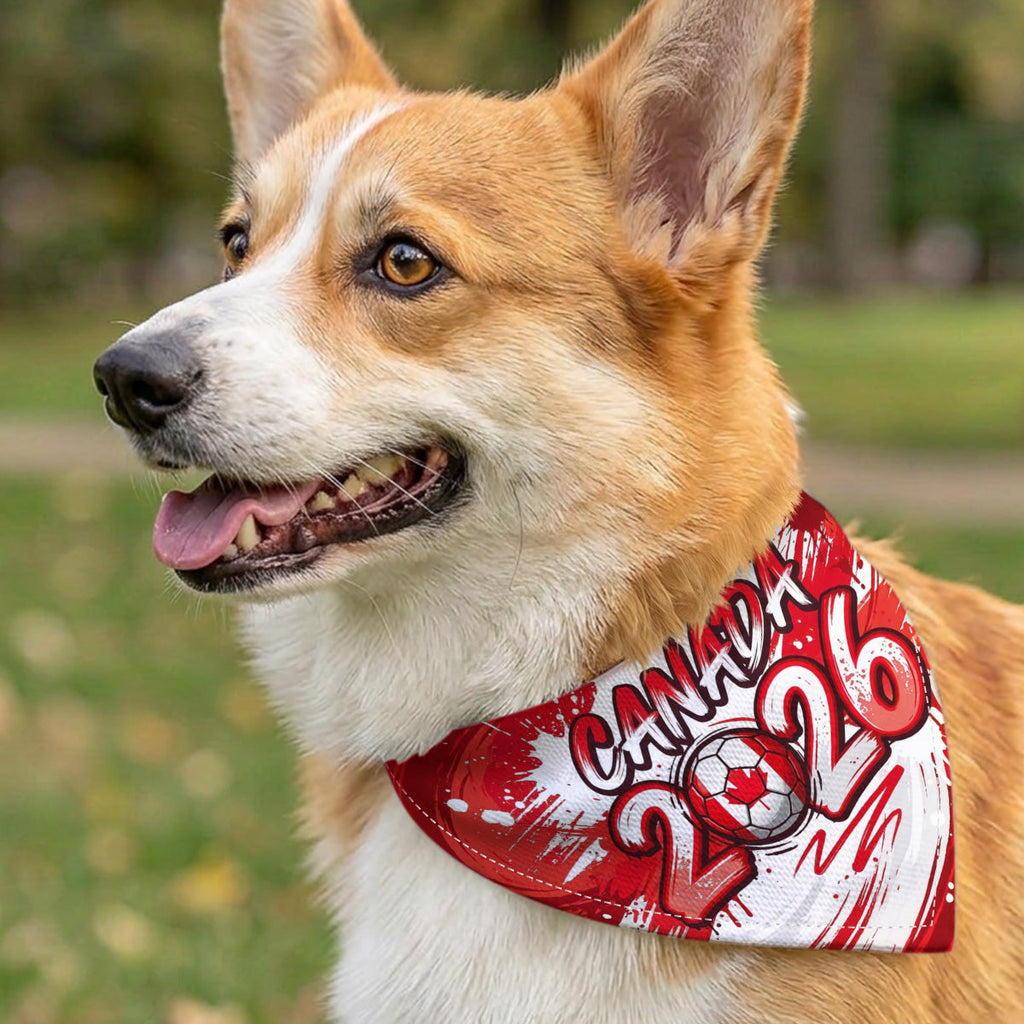 Pet Soccer - Personalized Pet Bandana