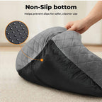 Calming Dog & Cat Bed – Fluffy Plush Washable