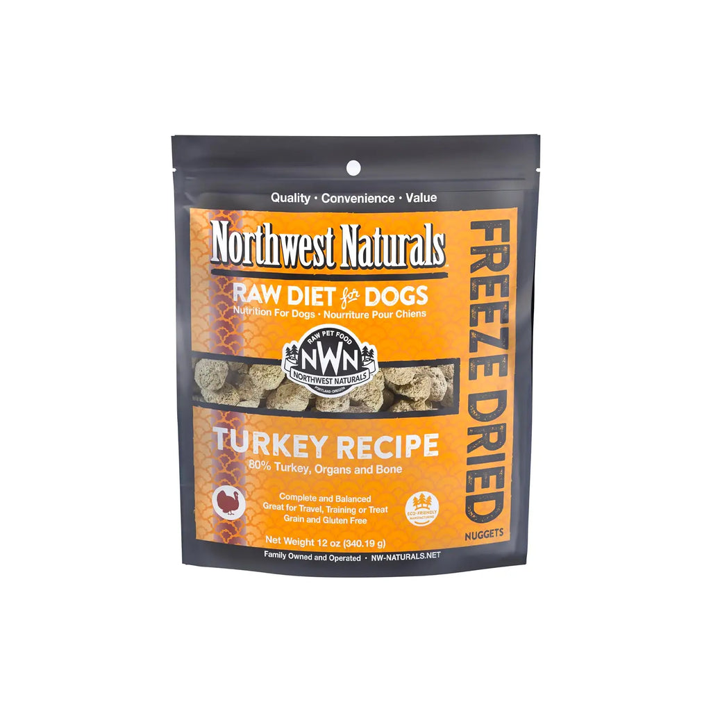 Northwest Naturals Freeze Dried Diets for Dogs - Turkey Recipe