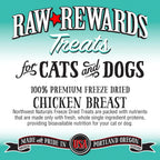 Northwest Naturals Raw Rewards Freeze Dried Treats for Dogs and Cats - Chicken Breast 85g