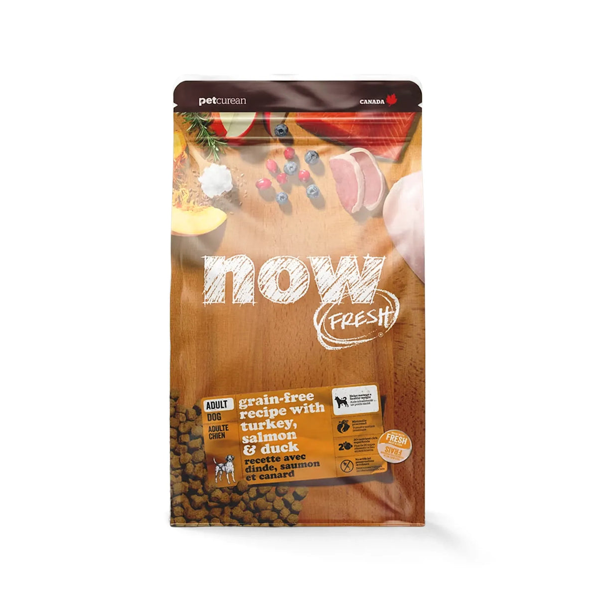 Now Fresh - Grain Free Adult Dog Food - Turkey, Salmon & Duck
