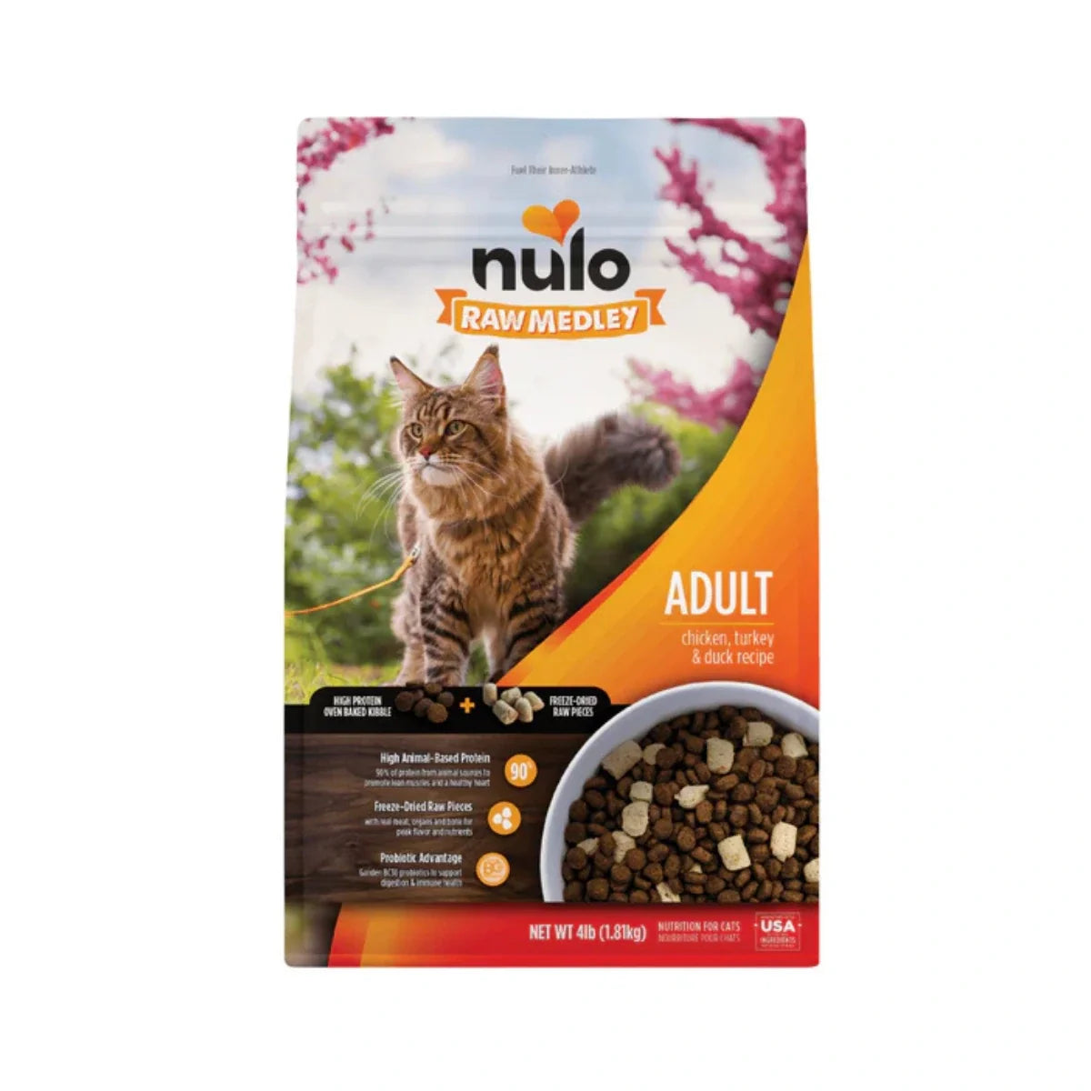 Nulo Raw Medley Cat Food - Chicken, Turkey & Duck Recipe
