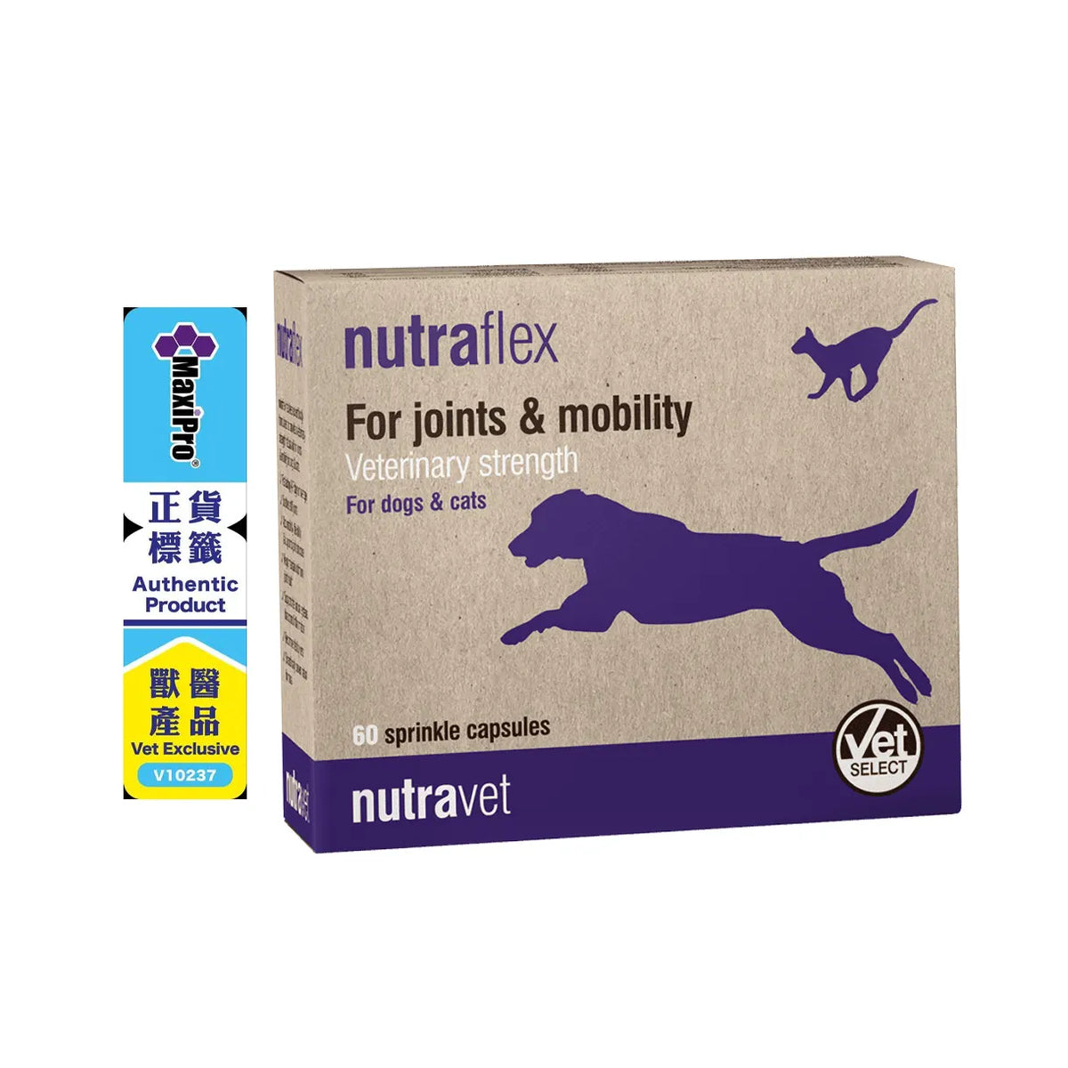 Nutravet - Nutraflex (Joint Supplement for Dogs & Cats) 60 caps
