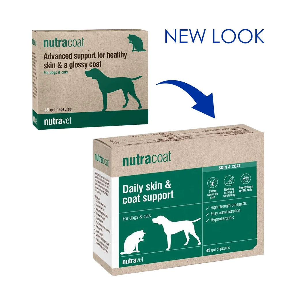 Nutravet - Nutracoat (Skin & Coat for Dogs & Cats) 45 caps
