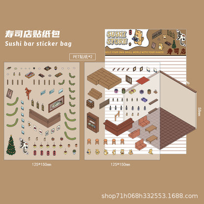 🎁HOT PRODUCT🎁DIY 3D House Stickers