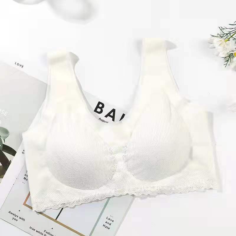 🌷💥Buy 1 Get 1 Free🔥Latex 4.0 Graceful Anti-saggy Breathable Lace Plus-size Bra