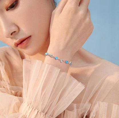 💥Buy 3 Get 1 Free✨Elegant Sparkling Lucky Clover Bracelet🍀