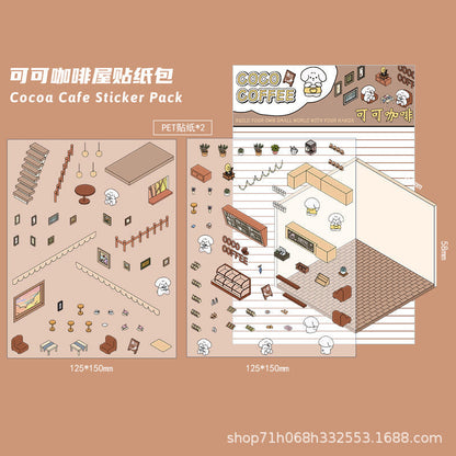 🎁HOT PRODUCT🎁DIY 3D House Stickers