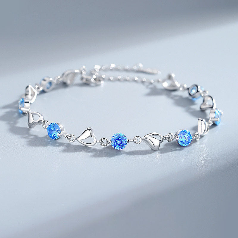 💥Buy 3 Get 1 Free✨Elegant Sparkling Lucky Clover Bracelet🍀