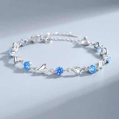 💥Buy 3 Get 1 Free✨Elegant Sparkling Lucky Clover Bracelet🍀