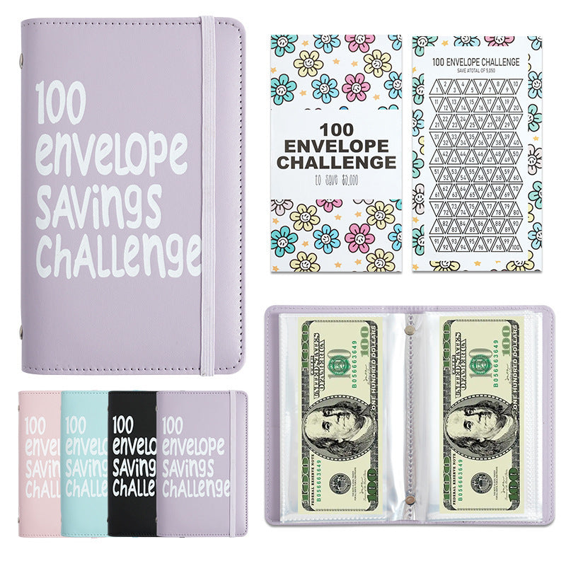 🔥BEST NEW YEAR GIFT £8.99!!🎁100 Envelope Savings Challenge Book💷