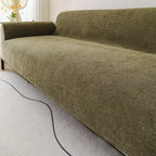 One-Piece Chenille Scratch-Resistant Durable Water-Repellent Non-Slip Couch Cover