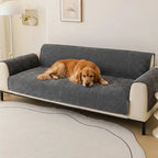 One-Piece Chenille Scratch-Resistant Durable Water-Repellent Non-Slip Couch Cover