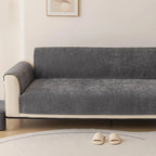 One-Piece Chenille Scratch-Resistant Durable Water-Repellent Non-Slip Couch Cover