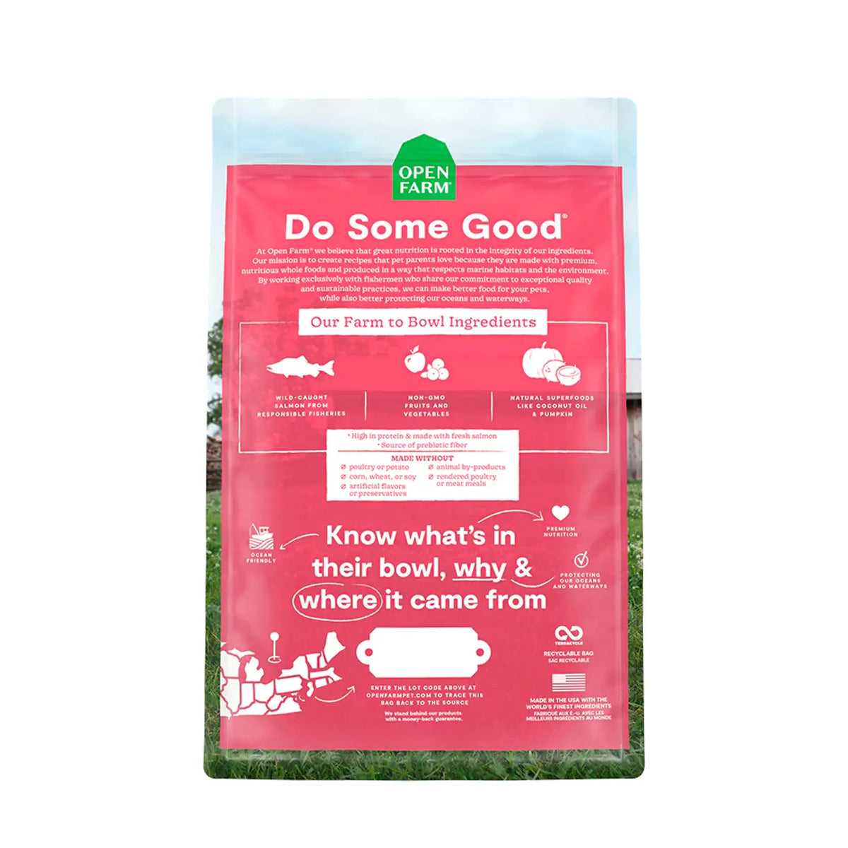 Open Farm Grain Free Cat Food Wild-Caught Salmon Recipe