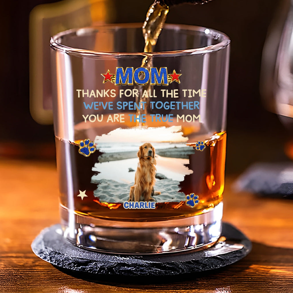 The True Parent Photo - Personalized Whiskey Glass