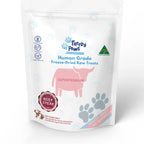 Freezy Paws Freeze Dried Beef Steak Pet Treats for Cats & Dogs
