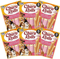 Inaba Dog Treat Churu Rolls Chicken Wraps with Salmon