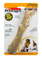 Petstages Dogwood Wood Alternative Dog Chew Toy Original Stick