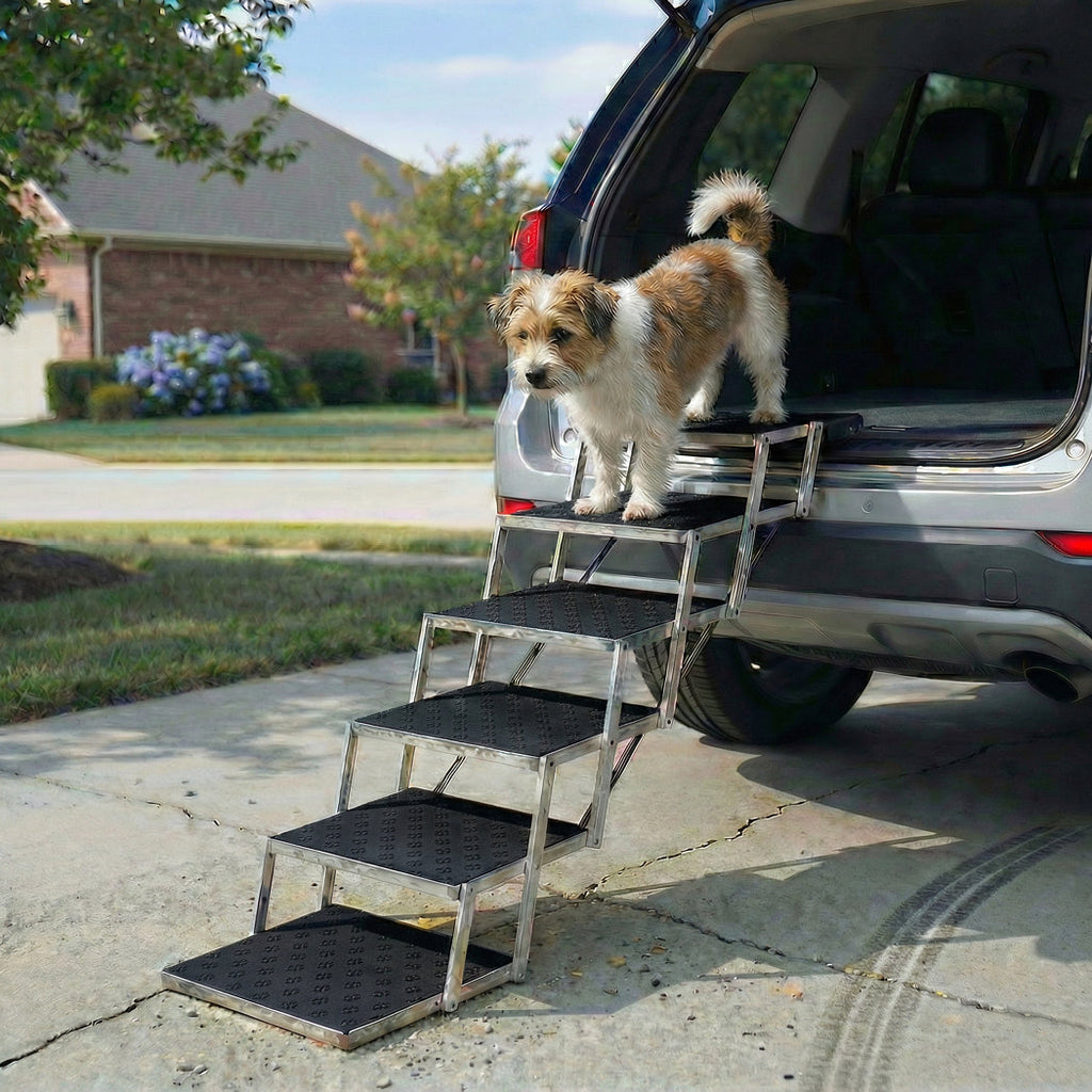 Folding Dog Ramp For SUV Truck