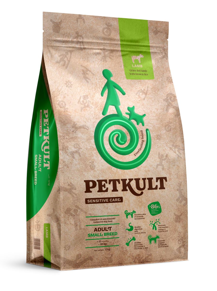 PETKULT Sensitive, Small, janjetina sa smeđom rižom