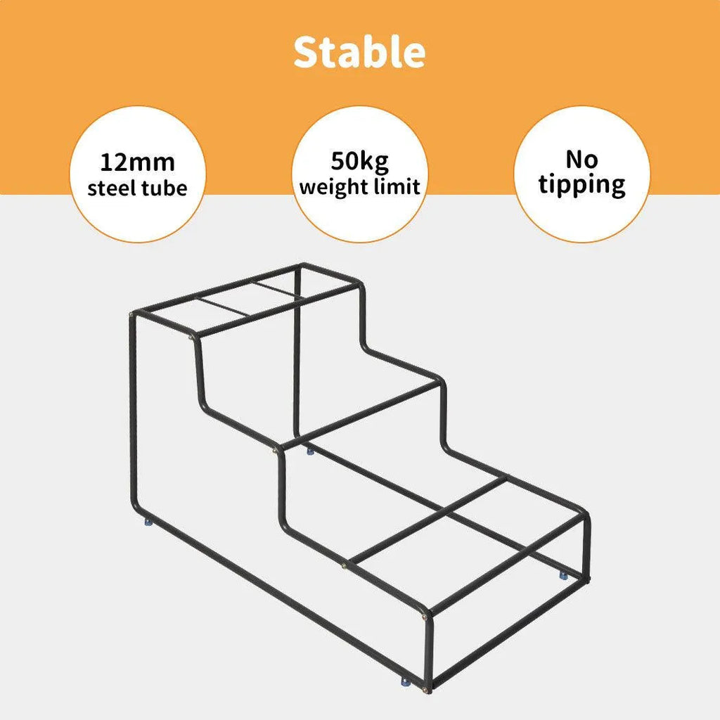 3-Step Dog Climbing Ladder for Easy Pet Access
