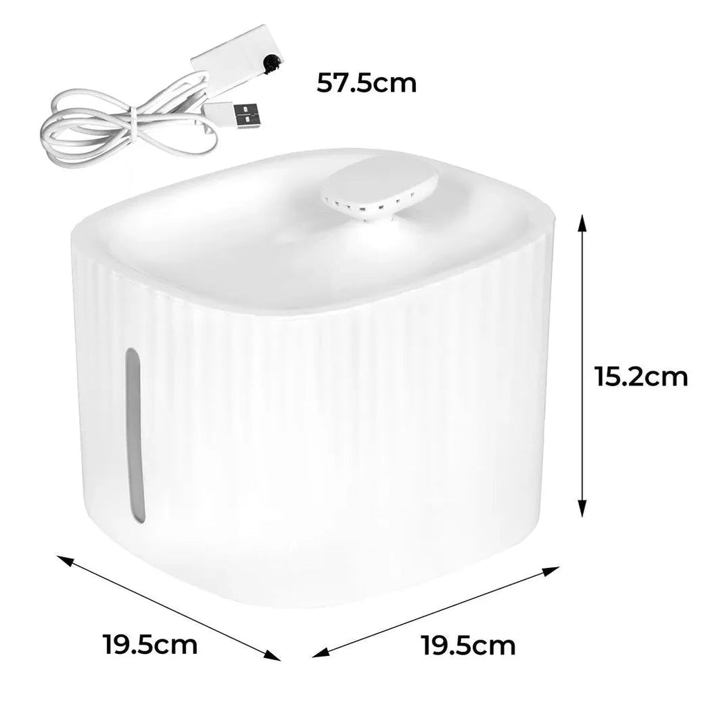 Dog & Cat Water Fountain – Automatic Pet Drinking Dispenser