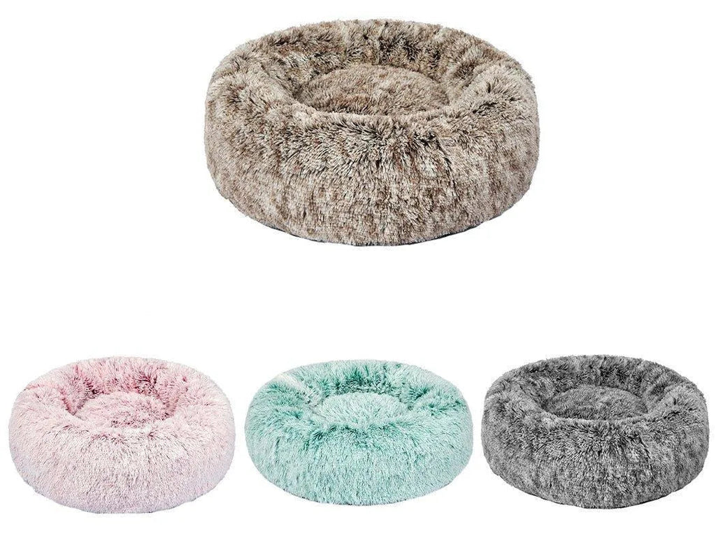 Calming Donut Cat Bed - Removable Cover