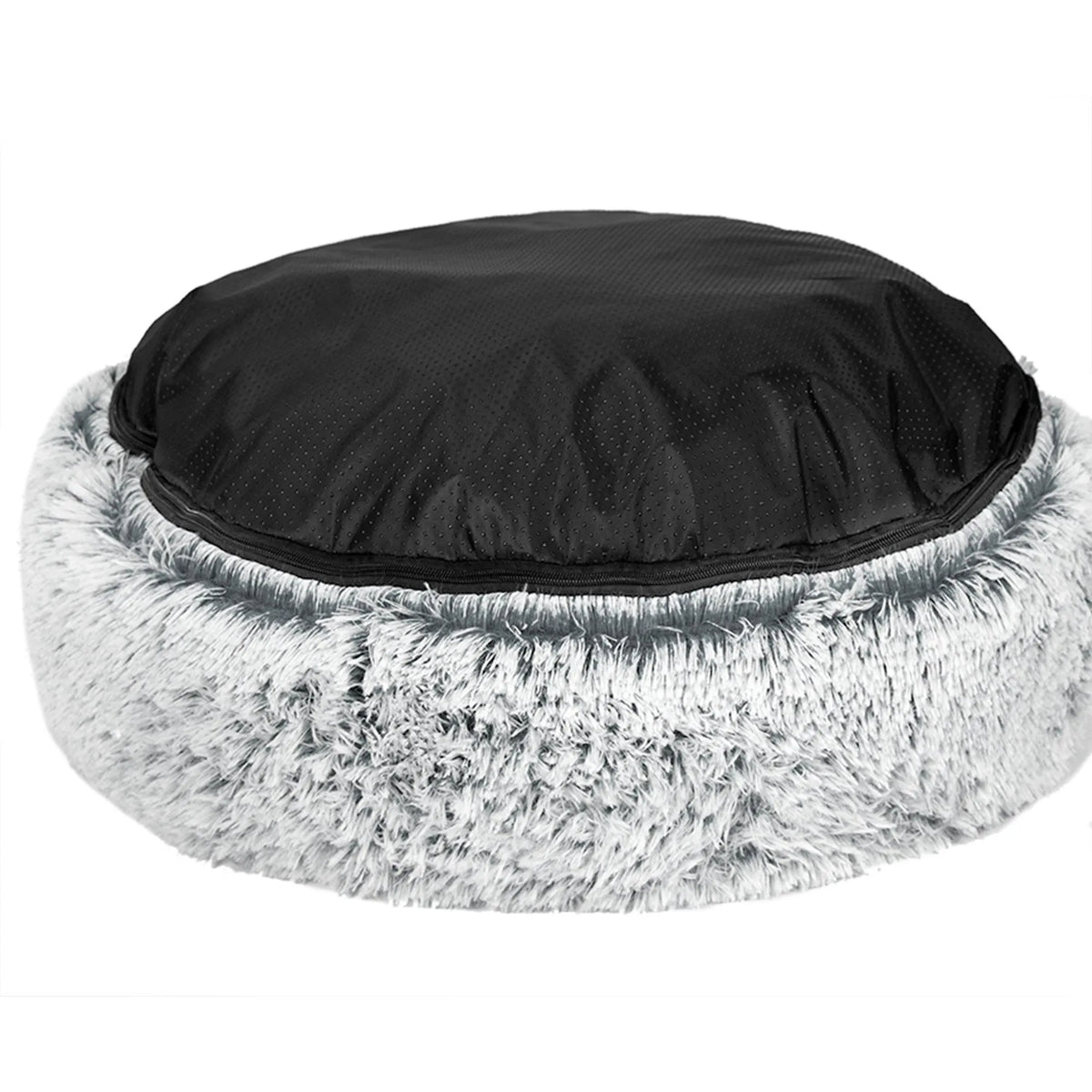 Calming Donut Cat Bed - Removable Cover